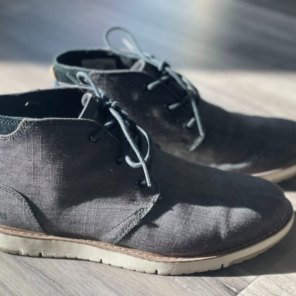 Tom's Navi Sport Bottom Chukka Boots